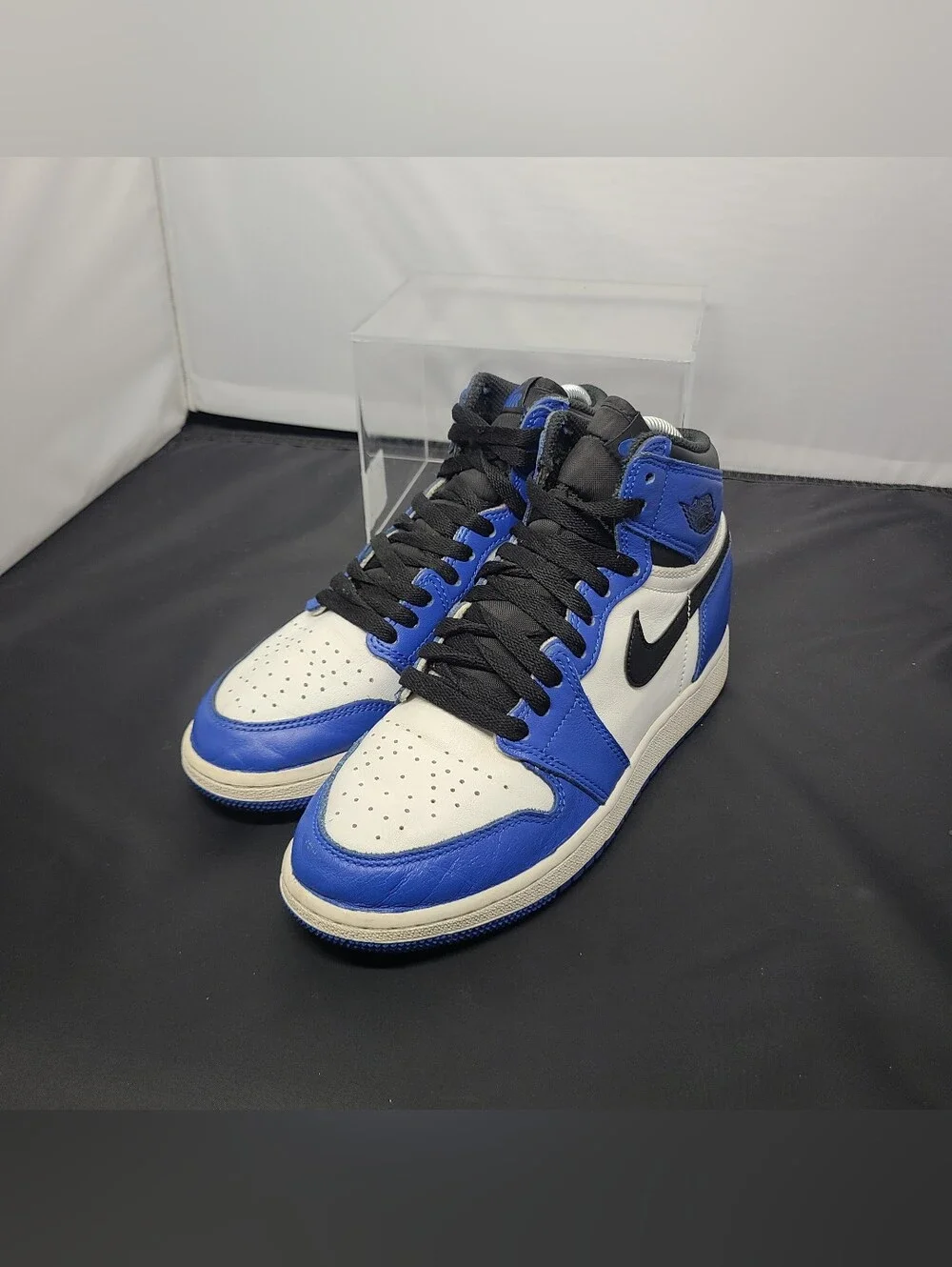 Nike Air Jordan 1 Retro High Og Bg Game Royal 575441-403 kids size 5Y